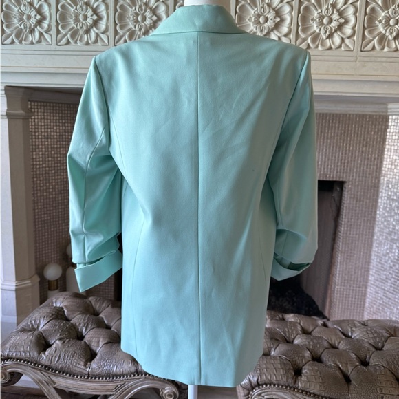 Teal blazer - Picture 3 of 4